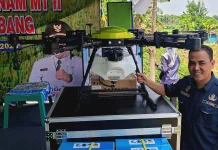 Pemkab Rembang Dorong Pemanfaatan Drone untuk Penyemprotan Pestisida