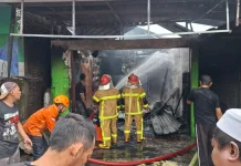 Percikan Kecil Berujung Petaka, Bengkel di Pemalang Ludes Terbakar