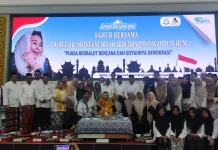 Sahur Bersama Shinta Nuriyah Wahid, Teguhkan Demokrasi di tengah Bencana
