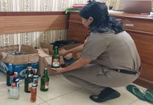 Gelar Operasi Pekat, Satpol PP Purworejo Sita Ratusan Miras