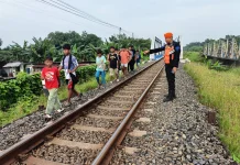 KAI Daop 4 Semarang Larang Warga Ngabuburit Jalur Rel