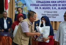 Gandeng Senator DPD RI, Expo KKN UPGRIS Gelar Pasar Murah