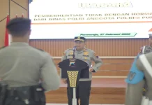 Langgar Kode Etik, Anggota Polres Purworejo Diberhentikan Tidak Hormat