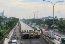 Siap Dilintasi Arus Mudik Lebaran, Pemantapan Jalan Pantura Dikebut