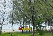 Menjelajahi Keindahan Pulau Cemara di Brebes