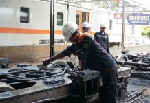 DAOP IV Semarang Rawat Lokomotif dan Kereta Api, Siap Sukseskan Angkutan Lebaran