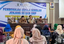 47 Kepala Sekolah Baru di Rembang Ikuti Pembekalan Manajerial dan Kepemimpinan