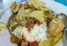 Rahasia Kelezatan Nasi Gudeg Komplit