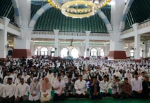 Ribuan Pelajar Ikuti Pesantren Ramadan Rohis Indonesia di MAJT Semarang