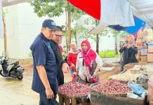 Badan Perlindungan Konsumen Nasional Sidak Harga Sembako di Pasar Johar