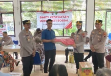 Wujud Kepedulian, Polres Purbalingga Gelar Bakti Sosial-Kesehatan di Panti Wreda