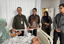 Pastikan Layanan Terbaik, BPJS Ungaran Kunjungi Peserta JKK di RS Attin