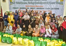 Berbagi Senyum, PIMAJT Salurkan Ribuan Paket Sembako untuk Kaum Duafa