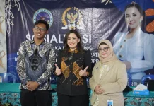 Sosialisasikan MBG di Purworejo, Nafa Urbach: Anak-Anak Suka Makanan Bervariasi