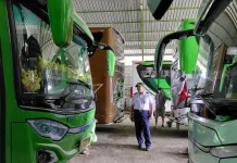 Pastikan Armada Mudik Lebaran Layak Jalan, Dishub Pati Gelar Ramp Check