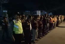 Pokdarkamtibnas Siagakan Posko Keamanan di Semarang Utara selama Ramadan