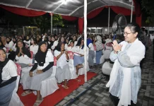 Hadiri Tarling, Agustina Bagikan 300 Al-Qur'an di Lapas Perempuan