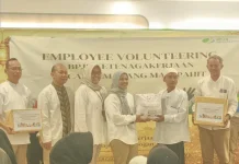 Momen Ramadan, BPJS Ketenagakerjaan Semarang Majapahit Sambangi Panti Asuhan