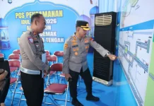 Jamin Keamanan Mudik, Kapolres Demak Cek Kesiapan Empat Pospam Utama