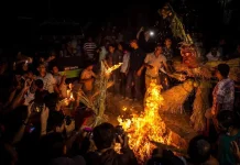 Perang Obor, Tradisi Api dari Tegal Sambi Jepara