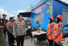 Kapolda Jateng Cek Pos Terpadu Exit Tol Prambanan