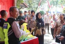 Jaga Stabiltas Pangan, Polres Semarang Gelar Gerakan Pasar Murah