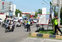 Penyekatan Angkutan Barang Sumbu Tiga Dilakukan di Pos Pam Exit Tol Gayamsari