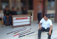 Polres Demak Amankan Tiga Remaja Pelaku Pembacokan Saat Tawuran