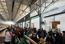 Arus Mudik Lebaran, 48.556 Penumpang Naik Kereta Api DAOP 4 Semarang