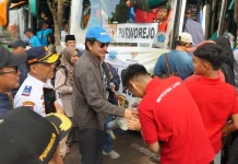 Wabup Purworejo Lepas Peserta Mudik Gratis 2026