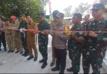 Jembatan Merah Putih Desa Pedawang Diresmikan, Mobilitas Warga Semakin Mudah