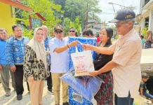 Gerindra Semarang Bantu Warga Terdampak Banjir Bandang Gua Kreo