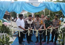 Kapolres Demak Resmikan Jembatan Penghubung Banjarejo–Wonorejo