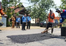 Perbaikan Ruas Jalan Sragi–Pait Dipastikan Rampung Sebelum Lebaran