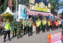 Amankan Mudik Lebaran, Kodim 0721/Blora Dirikan Pos Terpadu di Titik Strategis