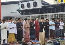 Sebagian Warga Pekalongan Salat Idulfitri Lebih Awal, Tetap Jaga Kerukunan