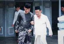 Sowan Dua Ulama, Gubernur Jateng Terima Pesan Tingkatkan Kesejahteraan Rakyat