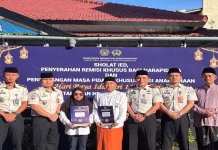 Rutan Kelas IIB Purworejo Serahkan Remisi kepada 122 Napi