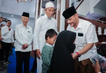 Open House Ditiadakan, Gubernur Jateng Lebaran Bareng Difabel dan Anak Panti