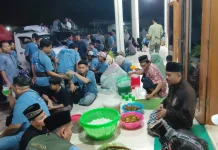 Pemuda Bugangin Lor Kendal Gelar Takbir Keliling Kampung untuk Guyub Warga