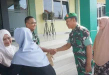 Halalbihalal Kodim Batang, Dandim Batang Ajak Personel Tingkatkan Soliditas