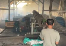 Gudang Garam di Lasem Terbakar, Api Diduga dari Oven Kopi