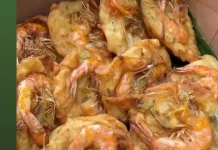 Resep Bakwan Istimewa dengan Topping Udang Besar