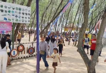Libur Lebaran, Pantai Wates Rembang Diserbu 2.200 Wisatawan