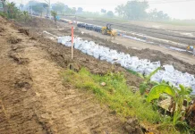Pemprov Jateng Dorong Percepatan Perbaikan Tanggul Sungai Tuntang Grobogan