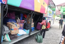 Arus Balik, Gubernur Lepas Ribuan Pemudik Naik Bus Gratis ke Jakarta dan Bandung