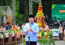 Harmoni Syawalan Kabupaten Pekalongan Bagikan 10 Ribu Nasi Megono