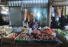 Lebaran Usai, Harga Bapokting di Pasar Kendal Banyak Berubah