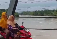 Hujan Semalam, Tinggi Muka Air Sungai Comal Naik