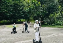 Main Skuter, Sembari Menikmati Sejuknya Kaki Merapi